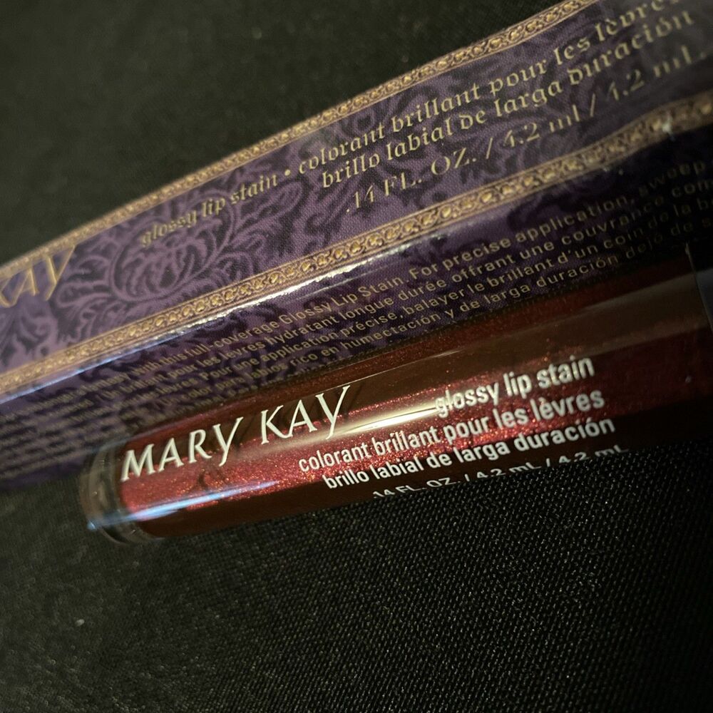 Mary Kay Glossy Lip Stain Mulberry Forest Berry Lip Color